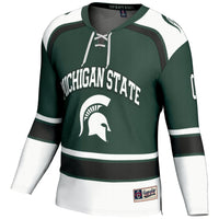 Michigan State Spartans Ice Hockey NIL Pick-A-Player Jersey - Green