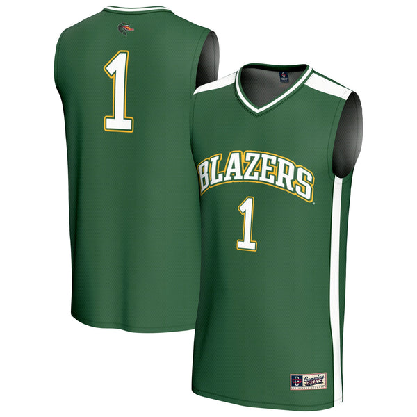 #1 UAB Blazers Lightweight Basketball Fashion Jersey - Green