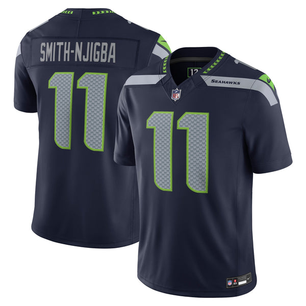 Seattle Seahawks Jaxon Smith-Njigba College Navy Team Stitched Limited Jersey