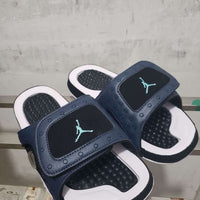 Slides, Black Green Colorway, Strap Design, Casual Gift for Shoe Lovers