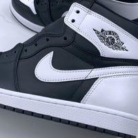 High Top Sneakers, White Black Colorway, Lace Up Design, Casual Gift for Sneaker Fans