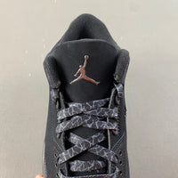 Retro Low Top Sneakers, Black Colorway, Lace Up Design, Casual Gift for Sneaker Fans