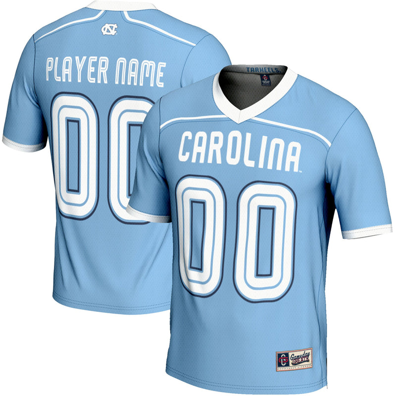 North Carolina Tar Heels NIL Pick-A-Player Lightweight Lacrosse Jersey - Carolina Blue