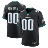 Philadelphia Eagles Black Alternate Custom Game Jersey