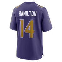 Baltimore Ravens Kyle Hamilton Purple Alternate Game Jersey
