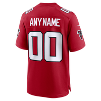 Atlanta Falcons Red Custom Game Jersey