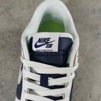 Low Top Sneakers, Blue White Colorway, Lace Up Design, Casual Gift for Sneaker Fans