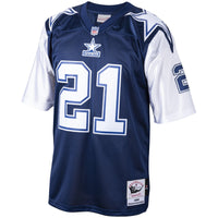 Dallas Cowboys Deion Sanders Navy Big & Tall 1995 Retired Player Replica Jersey