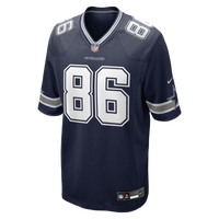 Dallas Cowboys Luke Schoonmaker Navy Team Game Jersey