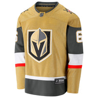 Vegas Golden Knights Kaedan Korczak Gold Home Breakaway Jersey