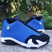 Sneakers, Blue Black Colorway, Lace Up Design, Casual Gift for Sneaker Fans