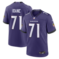 Baltimore Ravens Olaivavega Ioane Purple 2026 NFL Draft First Round Pick No. 14 Team Game Jersey