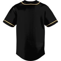 Cal State Long Beach The Beach Lightweight Baseball Jersey - Gold