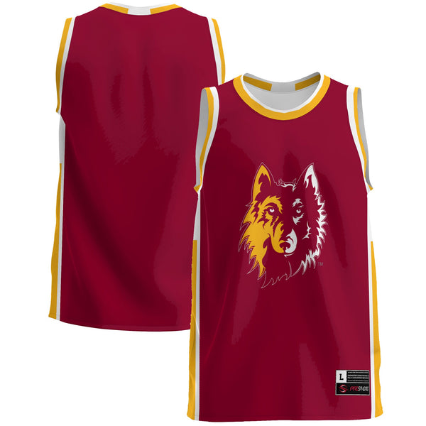 Northern State University Wolves Lightweight Basketball Jersey - Maroon