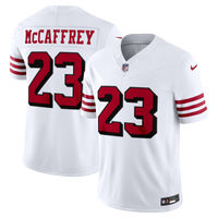 San Francisco 49ers Christian McCaffrey White Alternate Stitched Limited Jersey