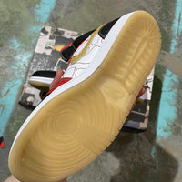 Low Top Sneakers, Multicolor Colorway, Lace Up Design, Casual Gift for Sneaker Fans