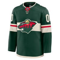 Minnesota Wild Green Home Premium Custom Jersey