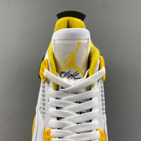 Low Top Sneakers, White Black Yellow Colorway, Lace Up Design, Casual Gift for Sneaker Fans