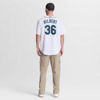 Seattle Mariners Logan Gilbert White Home Replica Jersey