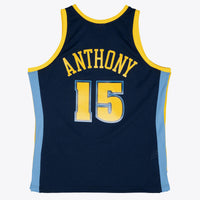 Denver Nuggets Carmelo Anthony 2006 Alternate Authentic Jersey - Ash Blue