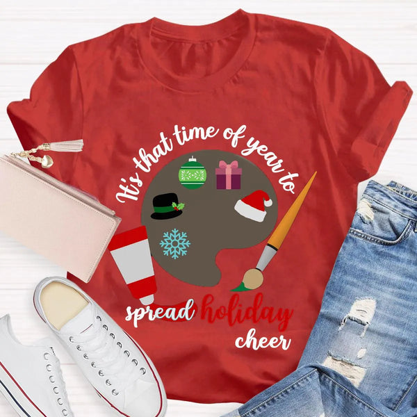 Tis the Season Festive Shirt, Holiday Cheer Christmas T-Shirt, Winter Holiday Graphic Tee, Adorable Christmas Vacation Unisex