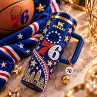 Philadelphia 76ERS Bold Graphic Tumbler