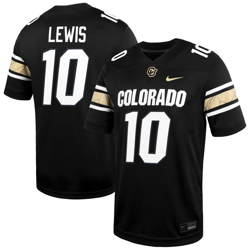 Julian Lewis Colorado Buffaloes Alternate Game Jersey - Black