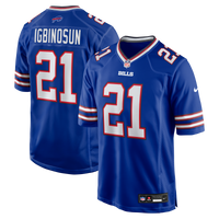 Buffalo Bills Davison Igbinosun Royal Team Game Jersey