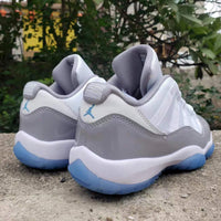 Low Top Sneakers, White Gray Colorway, Lace Up Design, Casual Gift for Sneaker Fans