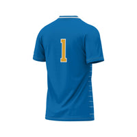 #1 UCLA Bruins Lightweight Soccer Fashion Jersey - Blue