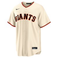 San Francisco Giants Cream Home Replica Custom Jersey