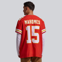 Kansas City Chiefs Patrick Mahomes Red Team Elite Jersey