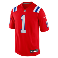 New England Patriots A.J. Brown Red Game Jersey