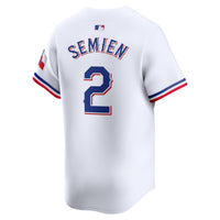 Texas Rangers Marcus Semien White Home Limited Player Jersey