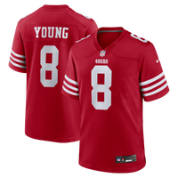 San Francisco 49ers Steve Young Scarlet Retired Player Game Jersey