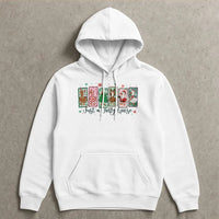 Jolly Holiday Animal Sweatshirt, Humorous Christmas Goose Hoodie, Adorable Silly Goose Christmas Pullover, Winter Bird Lover Hooded Sweater