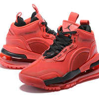 Sneakers, Red Colorway, Lace Up Design, Casual Gift for Sneaker Fans