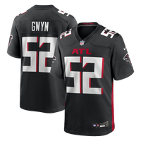 Atlanta Falcons Jovaughn Gwyn Black Team Game Jersey