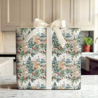 Australia City Gift Wrap, Sydney Harbour Bridge Christmas Wrapping Paper, Festive Winter Landmark Wrapping Paper, Holiday Present Paper Roll