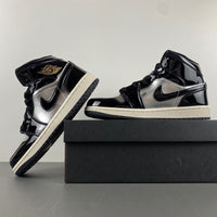 Mid Top Sneakers, Black Silver Gold Colorway, Lace Up Design, Casual Gift for Sneaker Fans