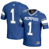 #1 Memphis Tigers Endzone Football Jersey - Royal