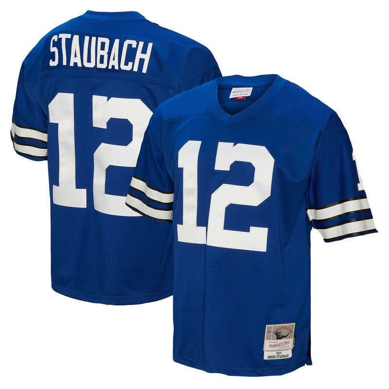 Dallas Cowboys Roger Staubach Navy Big & Tall 1971 Legacy Retired Player Jersey