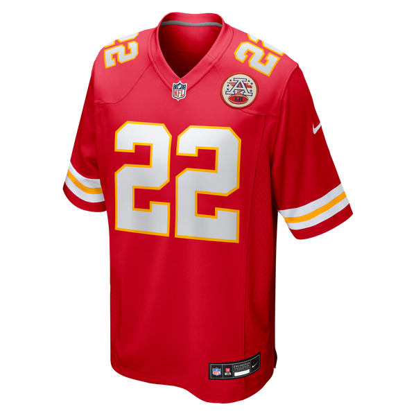 Kansas City Chiefs Trent McDuffie Red Game Jersey