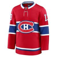 Montreal Canadiens Cole Caufield Red Home Premium Jersey