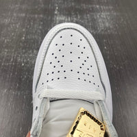 Retro High Top Sneakers, White Gold Colorway, Lace Up Design, Casual Gift for Sneaker Fans