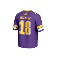 Garrett Nussmeier LSU Tigers NIL Lightweight Football Player Jersey - Purple