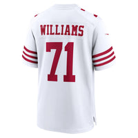 San Francisco 49ers Trent Williams White Player Game Jersey