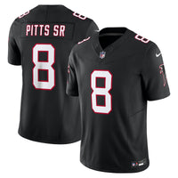 Atlanta Falcons Kyle Pitts Sr. Black Limited Jersey