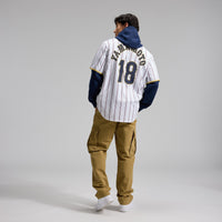 Japan Baseball Yoshinobu Yamamoto White 2026 World Baseball Classic Home Stadium Jersey