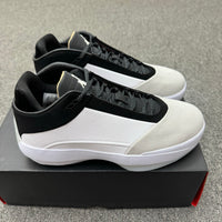 Low Top Basketball Shoes, White Black Gray Colorway, Lace Up Design, Casual Gift for Shoe Lovers